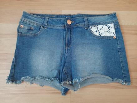 Rifľové šortky, esmara,40