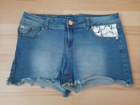 Rifľové šortky, esmara,40