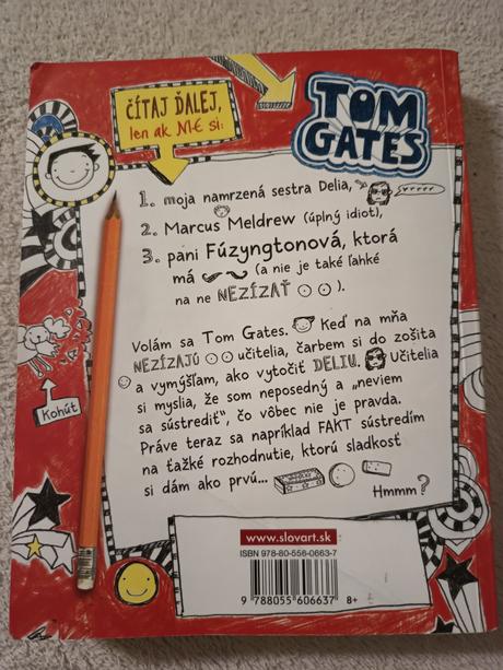 Kniha tom gates č.1 môj geniálny svet, 