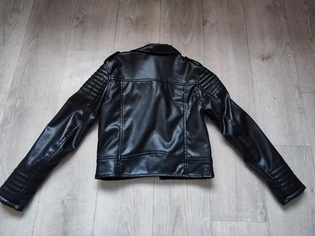 Koženková bunda, h&m,134