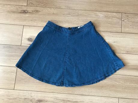 Riflová sukňa, terranova,l