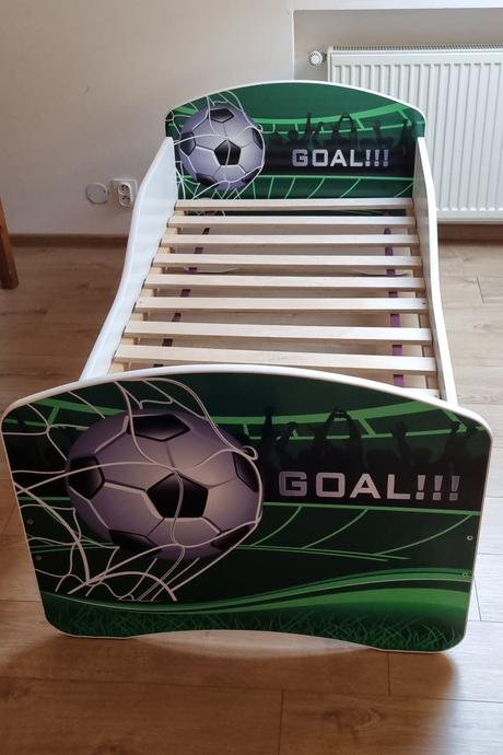 Futbal - posteľ detská gól, šírka (cm): 160,dĺžka (cm): 80