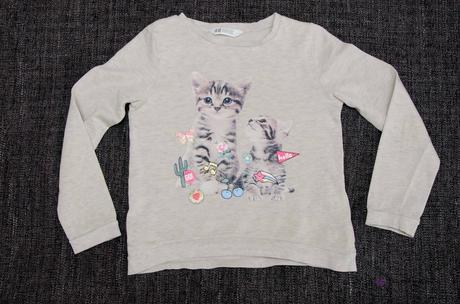 Chutná mikinka 134/140, h&m,134