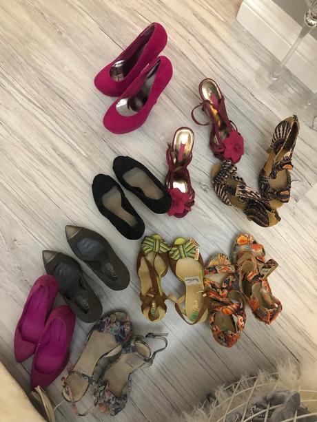 Letne topanky na platforme, 37