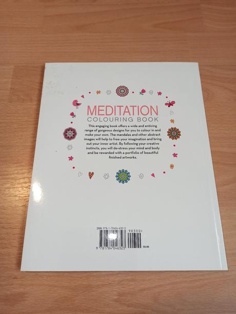 Meditation colouring book, 