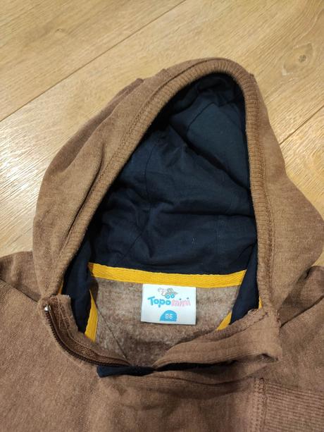 Mikina vyteplená, topomini, veľ. 86, topomini,86