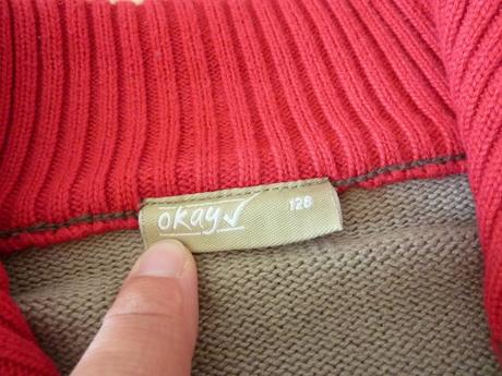 Chlapčenský žerzejový svetrík, veľ. 128, zn. okay, okay,128