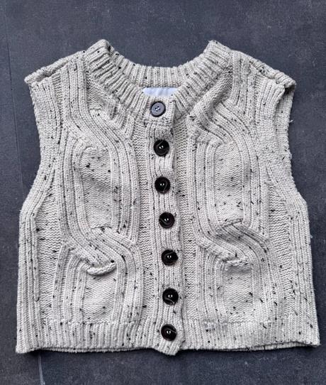 H&m - pletená vesta, h&m,s