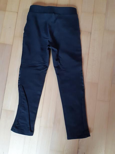 Čierne nohavice, h&m,122