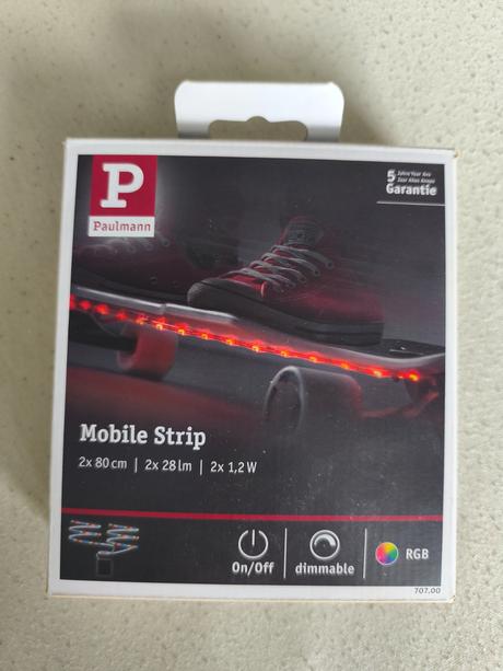 Led pásiky na skateboard,