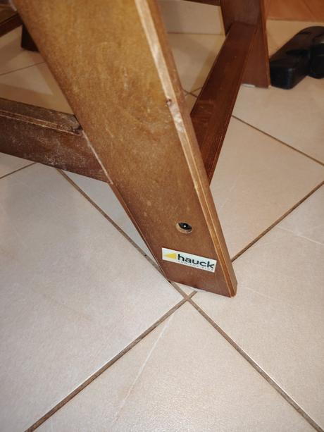 Rastúca jedálenská stolička,zn.hauck, hauck