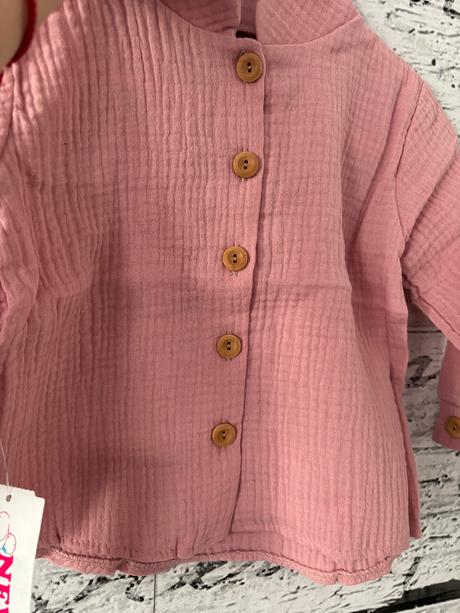 Mušelinová košilka, new baby,86