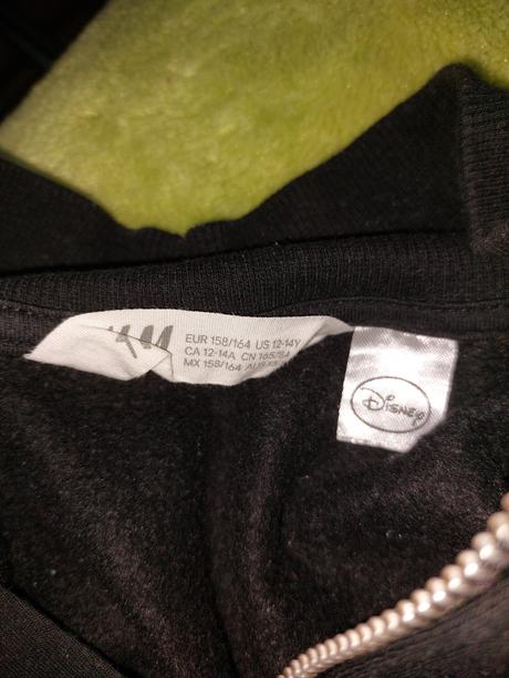 Mikina mickey, h&m,158