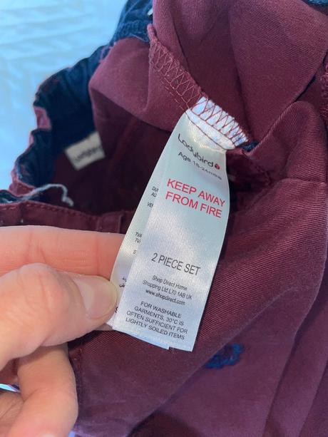 Nohavice bordove ladybird 18-24, ladybird,98