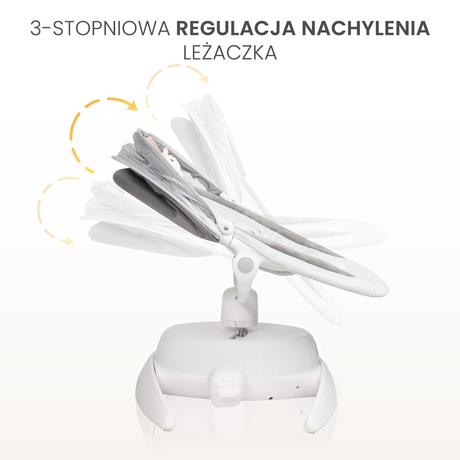 Caretero detská hojdačka opti hnedá, 