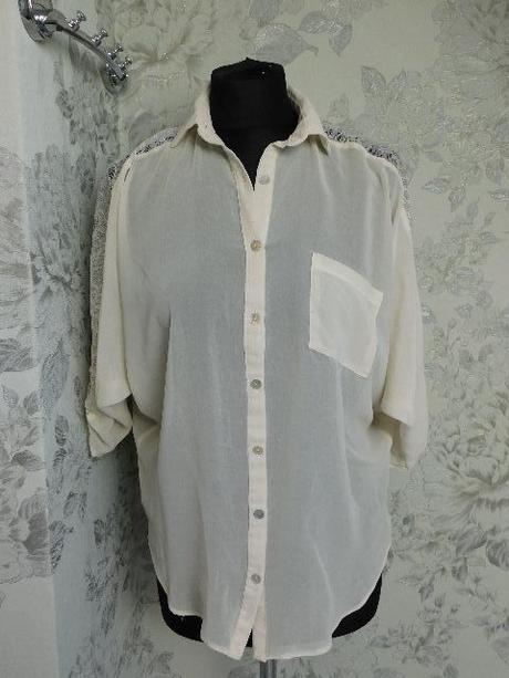 Pekna bluzka s roll-up rukavmi, new look,34