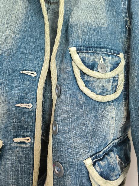 Riflová bundička, s