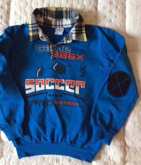 Športové polotričko s aplikáciami v.116/122, 116