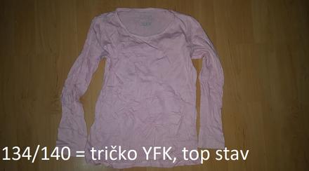 Tričko s dlhým rukávom, 134