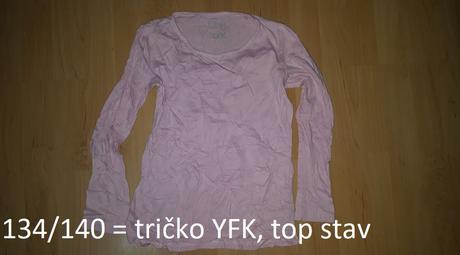 Tričko s dlhým rukávom, 134