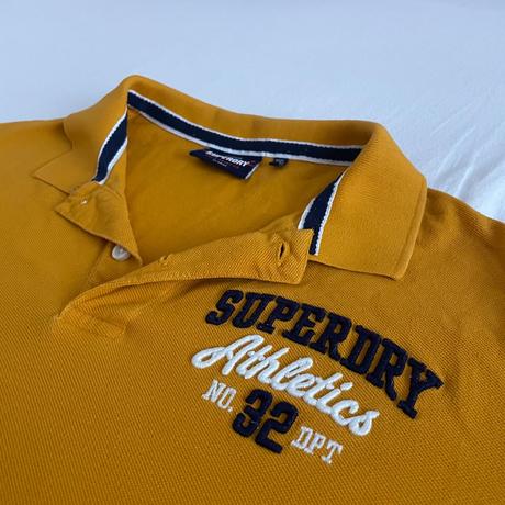 Superdry polo tričko vintage y2k, superdry,xl