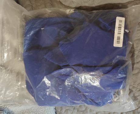 Modrý elegantný overal m, m