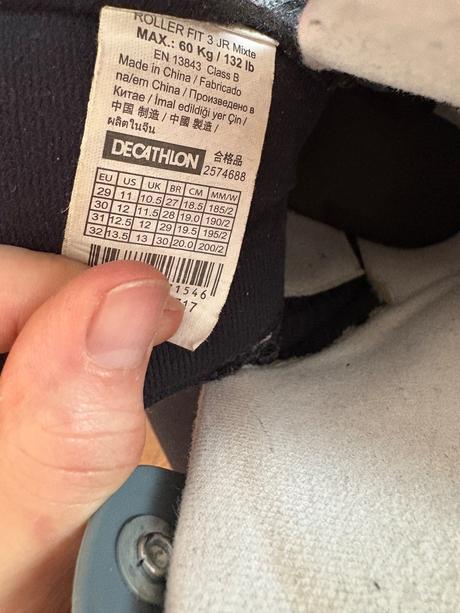 Kolieskove korcule fit3 - decatlon  29-32, 29