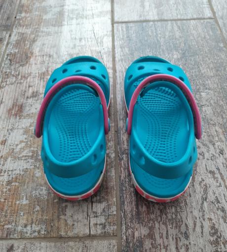 Crocs sandalky c9 (25-26), crocs,25