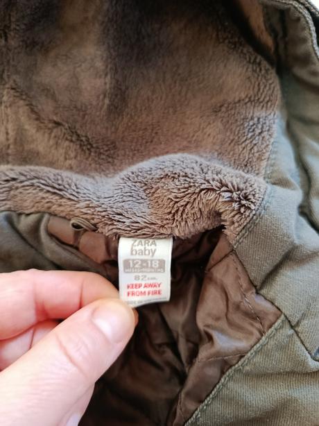 Zimna ľahšia bunda, zara,92