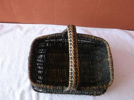 Retro prútený košík, 
