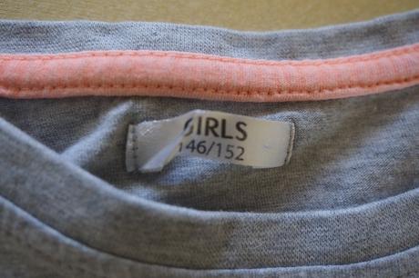 Dievčenské tričko s krátkym rukávom, 146