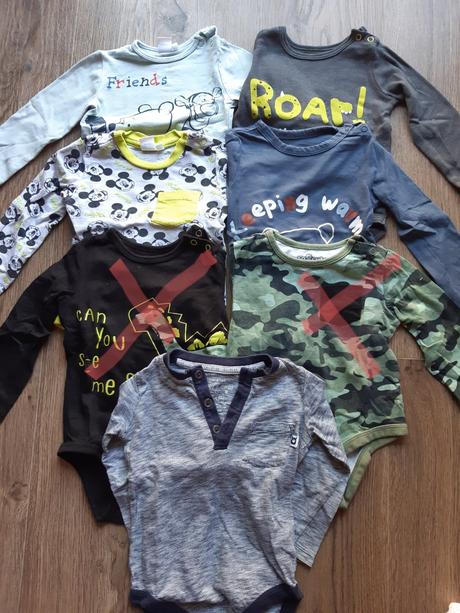 Predám body dlhý rukáv 5ks, pepco,86