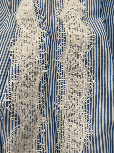 Modra blúzka, lindex,158