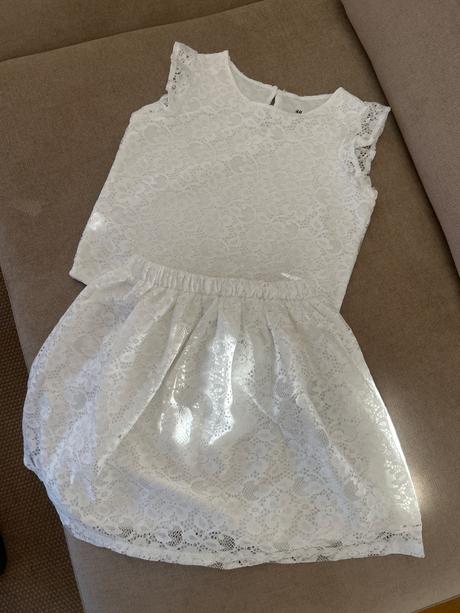 Set bluzka+suknička, h&m,122