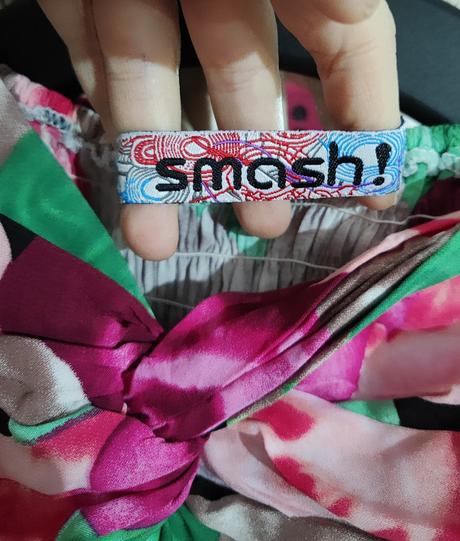 Šaty bez ramienok smash, smash!,m