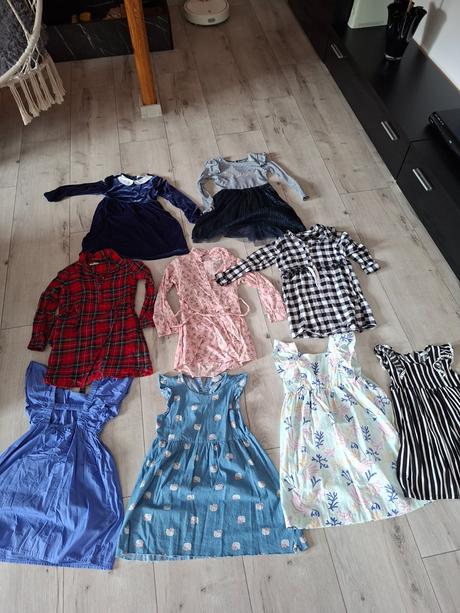 Saty do skoly, kus 4e, h&m,128
