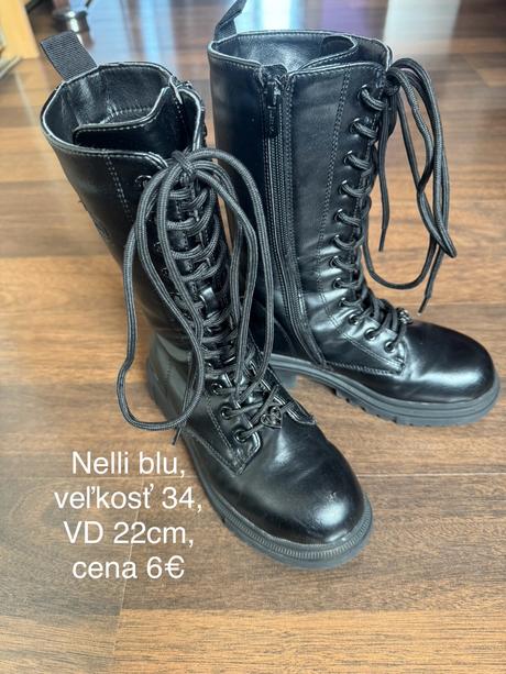 Čižmy, nelli blu,34