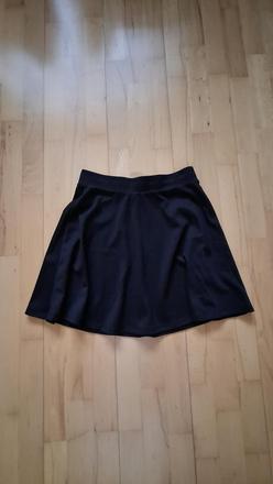 Cierna ackova mini sukna, new yorker,m