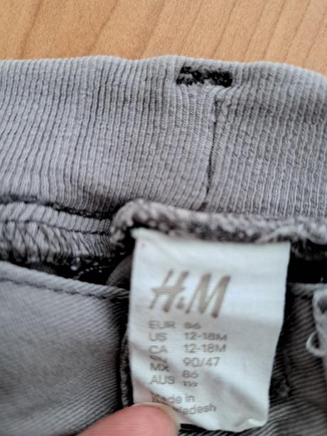 Nohavice h&m 86, h&m,86