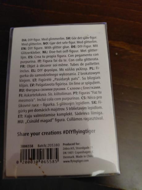 Dekorativny zajacik s trblitavym lepidlom, 