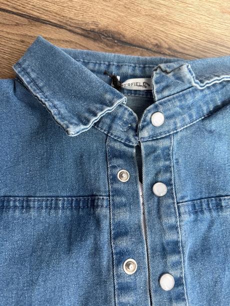 Denim šaty, xs