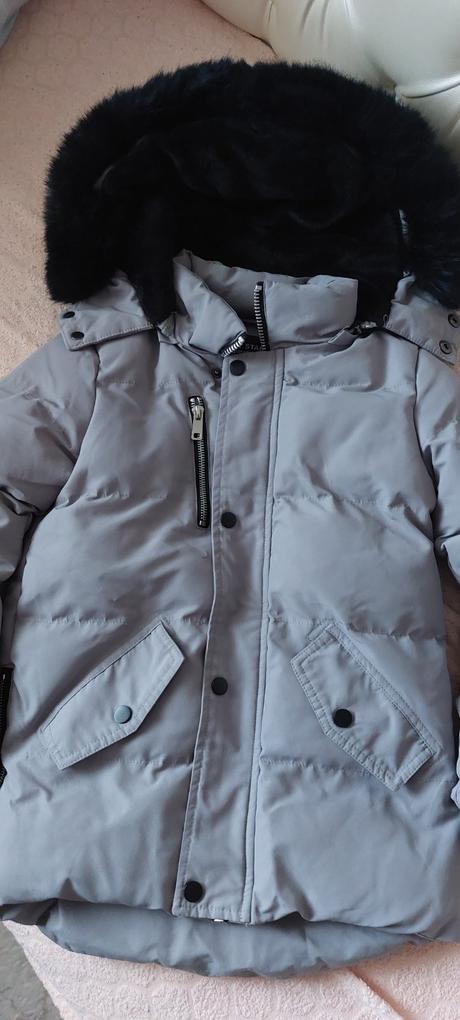 Hrubá luxusná bundička na zimu, 110