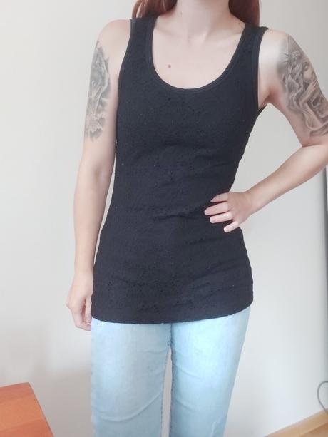 Čierne tielko., benter,m