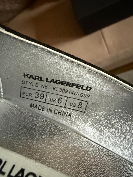 Karl lagerfeld - lodičky, karl lagerfeld,39