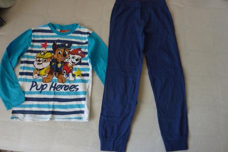 Pawkáči pyžamko, krásne,v.128, nickelodeon,128