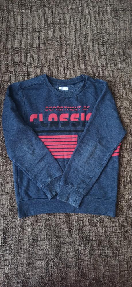 Tmavo modrá mikina, sinsay,134