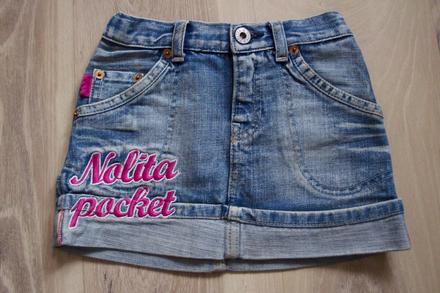 Riflová sukienka nolita pocket na 4 roky, 104