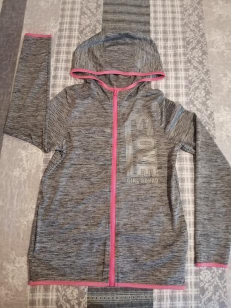 Mikina na zips, kik,146