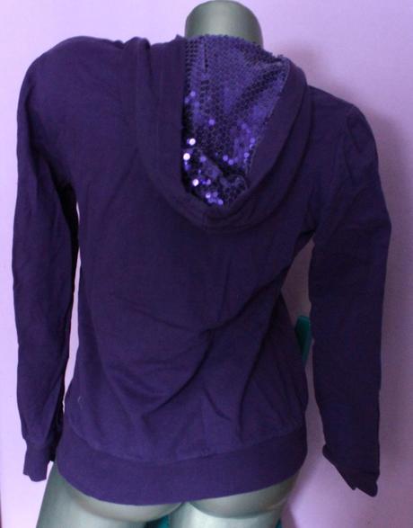 Mikina s trblietkami, m