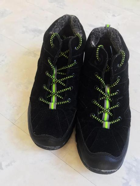 Teplé vysoké botasky s kožušinkou 43/44, 43